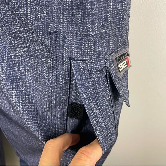 Weatherproof 32* ski pants unisex Lg 14/16 blue ⛷️🎿 - Picture 6 of 9